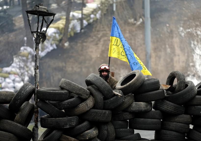 Revoluţie în Ucraina: Un fost mecanic de locomotivă a ajuns comandantul oraşului Liov 