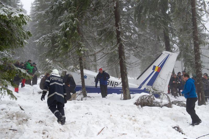 Dosarul accidentului aviatic din Apuseni a fost preluat de Parchetul Militar