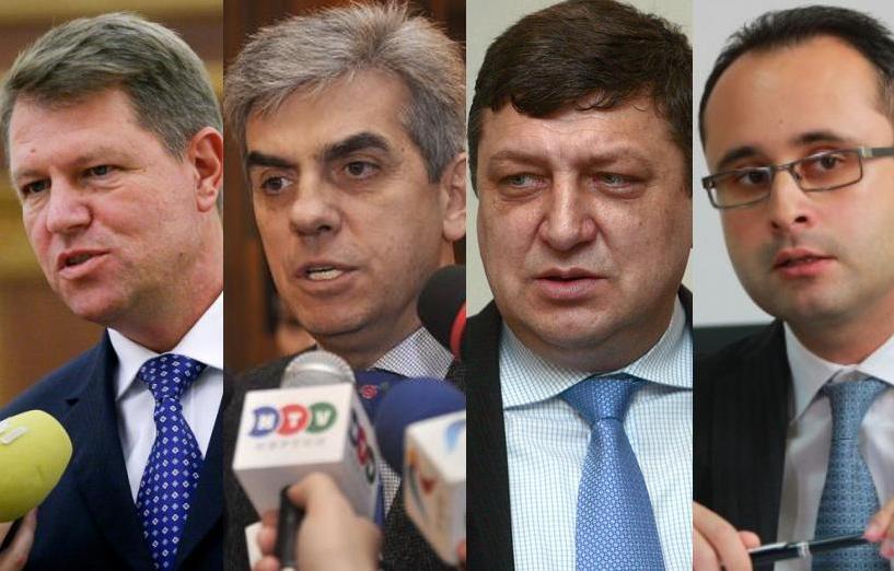 PNL propune lista noilor miniştri: Iohannis, la Interne, Nicolăescu, la Finanţe, Atanasiu, la Economie, şi Buşoi la Sănătate 