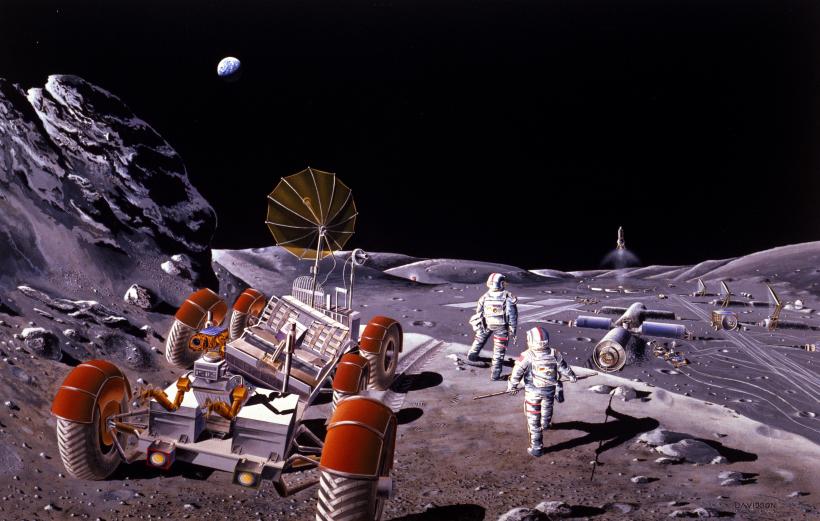 NASA a anunţat că este gata să colaboreze cu orice companie interesată de explorarea şi exploatarea resurselor naturale de pe Lună