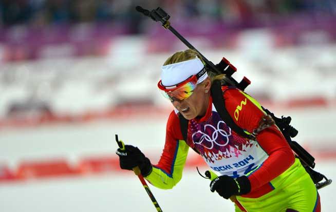 Eva Tofalvi trebuie clonată! Cea mai bună biatlonistă din istoria României a participat la ultima sa cursă olimpică