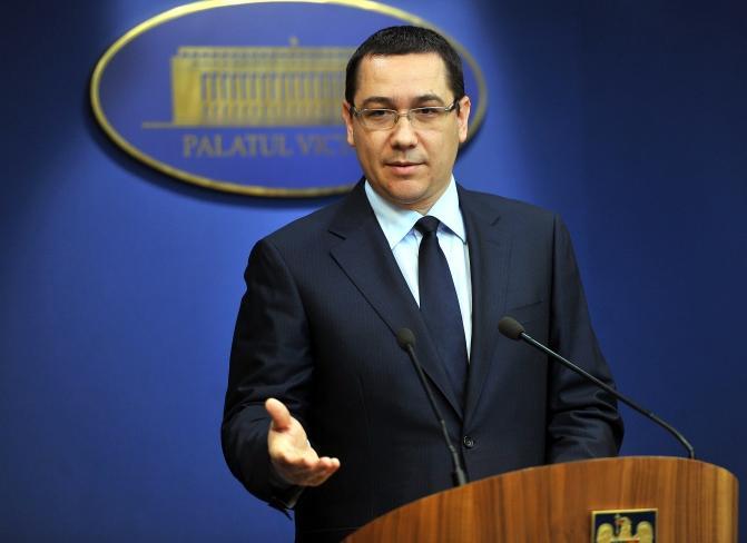 Ponta: Fac un apel la preşedintele Băsescu să nu mai atace investitorii, să nu mai facă declaraţii iresponsabile