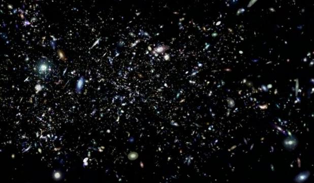 Iată ce aţi vedea dacă aţi străbate Universul cunoscut la bordul unei nave spaţiale (VIDEO)