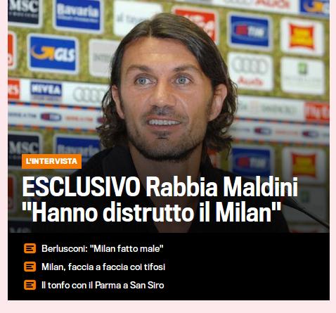 Legendarul Paolo Maldini deplânge situaţia în care a ajuns AC Milan