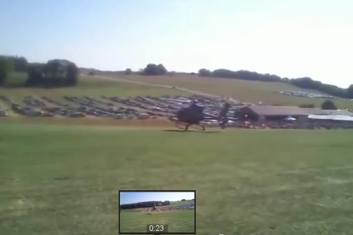 Tragedie la un miting aviatic în Germania: un om a fost ucis şi alţi trei răniţi de elicea unui elicopter (VIDEO)