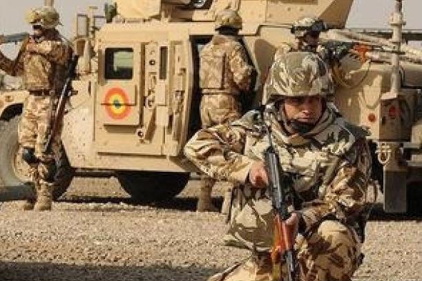 Militarul român ucis duminică în Afganistan, înaintat în grad şi decorat post-mortem