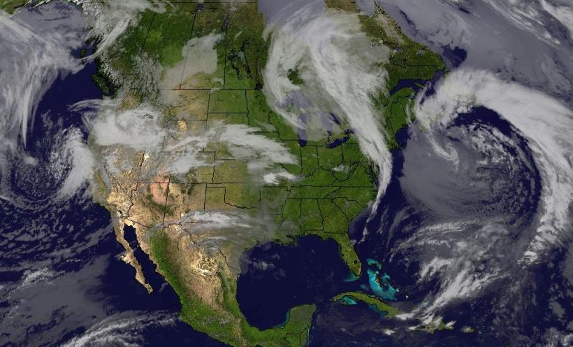 AVERTISMENTUL NASA şi al meteorologilor: Ce au fotografiat sateliţii SUA, deasupra Americii de Nord (VIDEO)