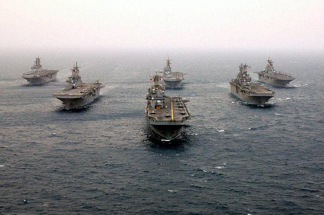 Marina militară americană a anunţat că poate transforma apa de mare în combustibil pentru navele sale