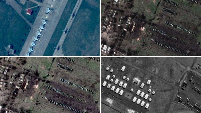 NATO: Avem imagini din satelit ce dovedesc desfăşurarea MASIVĂ a trupelor RUSE la graniţa cu Ucraina