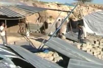 Israelul a distrus în Cisiordania ocupată mai multe adăposturi finanţate de Uniunea Europeană