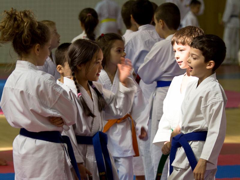 Karate în săptămâna altfel. Elevii au învăţat cum artele marţiale duc la un stil de viaţă sănătos
