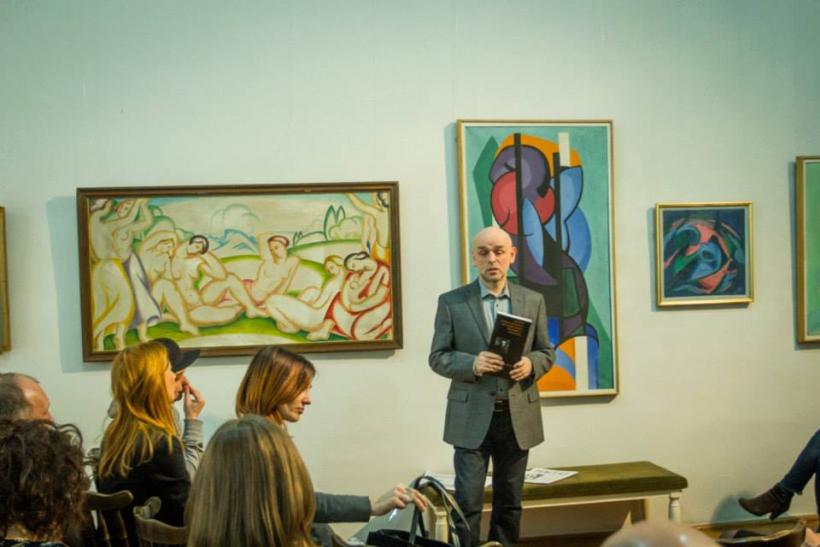 Hans Knoll, cunoscut proprietar al unei galerii de artă din Viena, ţine cursuri la Bucureşti
