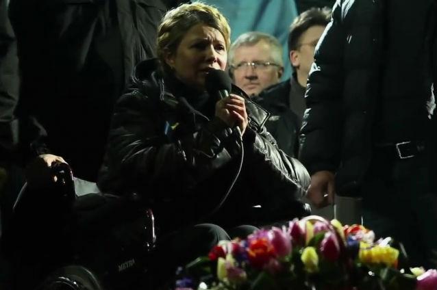 Iulia Timoşenko lansează o mişcare de rezistenţă faţă de &quot;războiul&quot; rus din estul Ucrainei