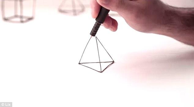 LIX, pixul cu care scrii şi desenezi obiecte tridimensionale (VIDEO)