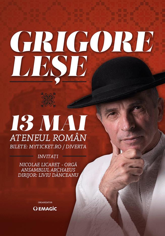 Grigore Leşe, concert la Ateneul Român; o poveste inepuizabilă a sunetelor, prilej de împăcare cu lumea 18481401