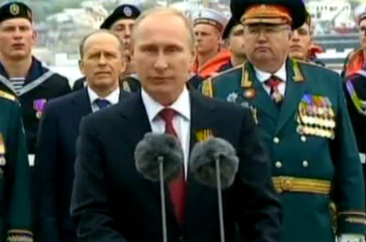 Vladimir Putin, pentru prima dată în Crimeea după alipirea la Rusia
