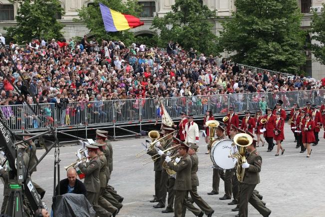 Ziua Europei, sărbătorită cu muzică de fanfară în Capitală. Vezi care va fi programul de mâine