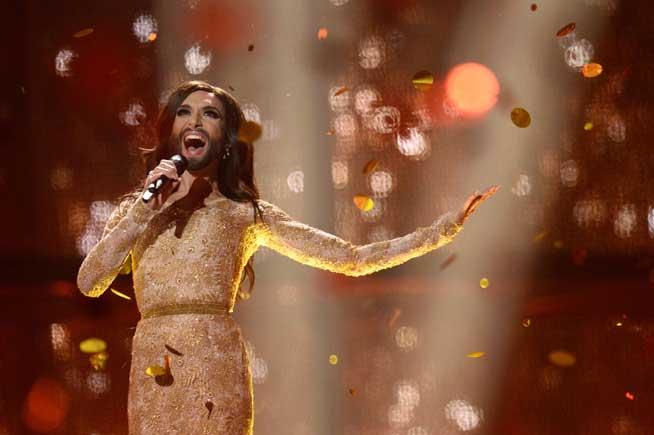 Femeia cu barbă a câştigat Eurovisionul!