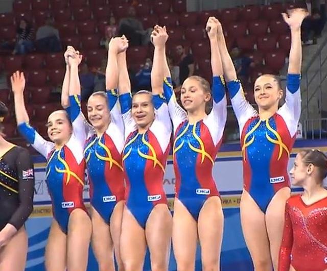 ROMÂNIA, campioana EUROPEI! Echipa feminină de gimnastică artistică a luat AURUL!