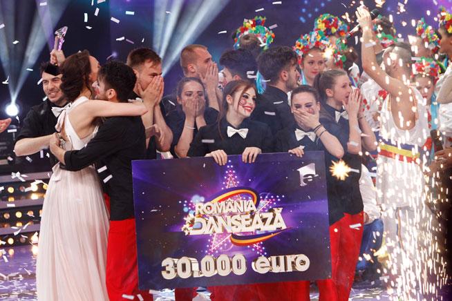 Trupa G-Buzz a câştigat trofeul „România Danseazã” şi marele premiu de 30.000 de euro