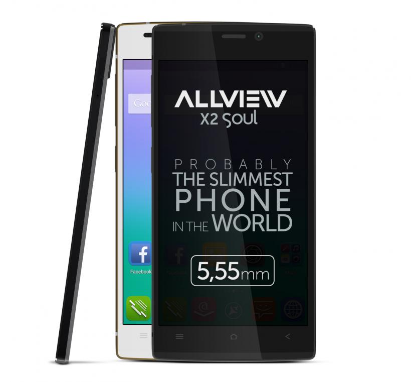  Unul dintre cele mai subţiri smartphone-uri din lume, sub brand românesc: X2 Soul
