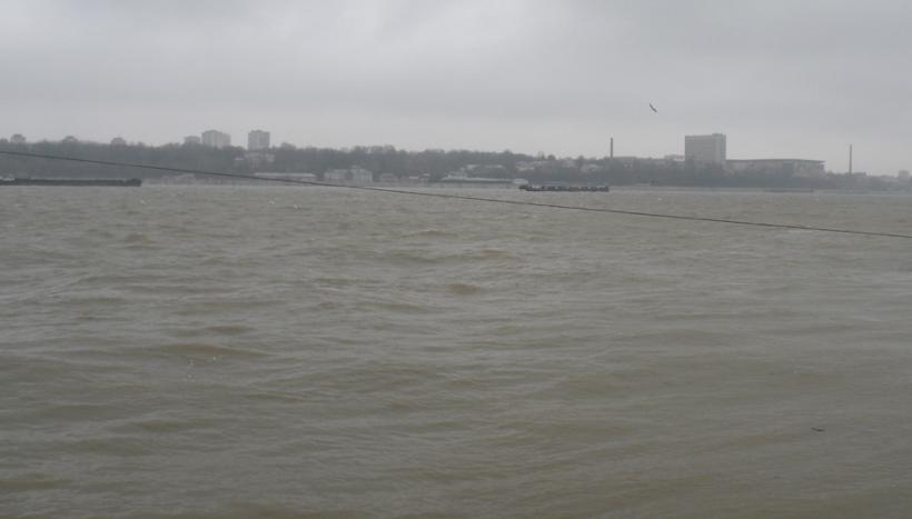 Viitură pe Dunăre. Cotele apelor Dunării au ajuns la 652 de centimetri. Judeţul Giurgiu se află sub cod portocaliu