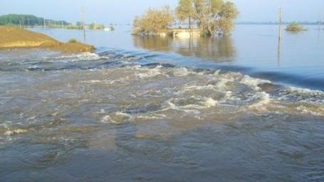 Viitură pe Dunăre. Cota de pericol a fost depășită la Calafat. Un drum județean a fost indundat
