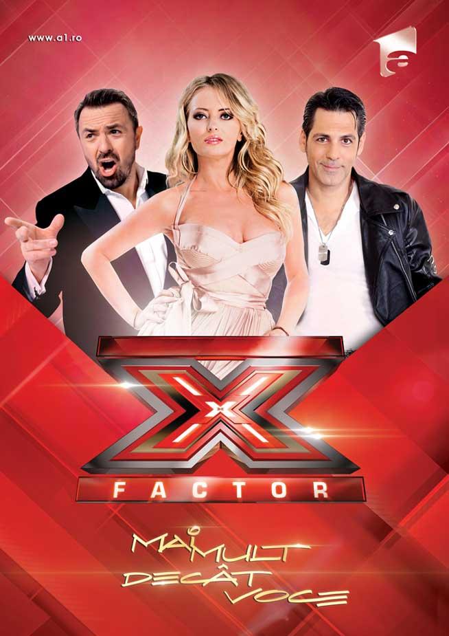 Delia, Horia Brenciu şi Ştefan Bănică - juraţii celui de-al patrulea sezon X Factor - “Mai mult decât voce”