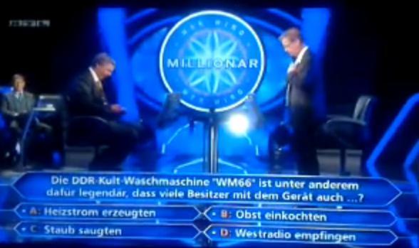 Moment INEDIT la emisiunea &quot;Vrei să fii milionar&quot;! Angela Merkel, aleasă pentru varianta &quot;sună un prieten&quot; (VIDEO)