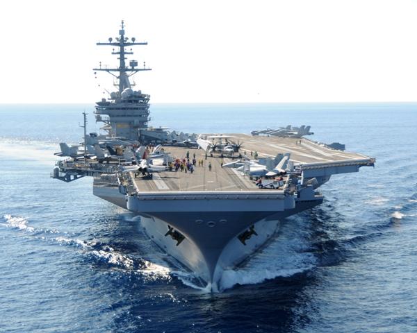 SUA vor trimite trei nave în Golful Persic. Portavionul George H.W. Bush, distrugătorul USS Truxtun și crucişătorul USS Philippine Sea