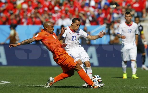 CM 2014. Olanda a învins Chile cu 2-0, în Grupa B a Cupei Mondiale de fotbal din Brazilia