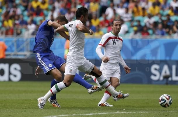 CM 2014. Bosnia a învins Iran cu 3-1, în Grupa F a Cupei Mondiale de fotbal din Brazilia