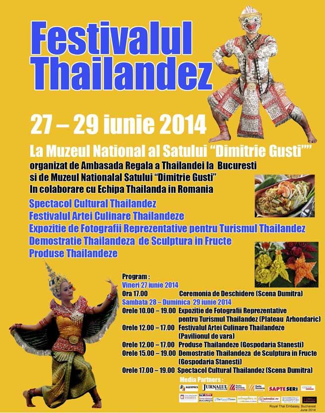 Festivalul Thailandez, la Muzeul Naţional al Satului “Dimitrie Gusti”