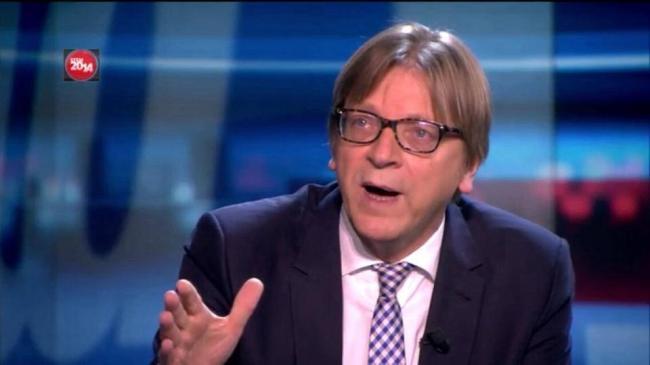 Liderul liberalilor europeni, Guy Verhofstadt, împiedicat să-i dea replica lui Crin Antonescu la Realitatea TV