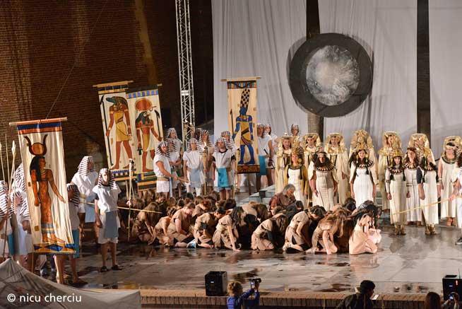 “Aida” de Verdi – superproducţie în Piaţa Unirii din Cluj
