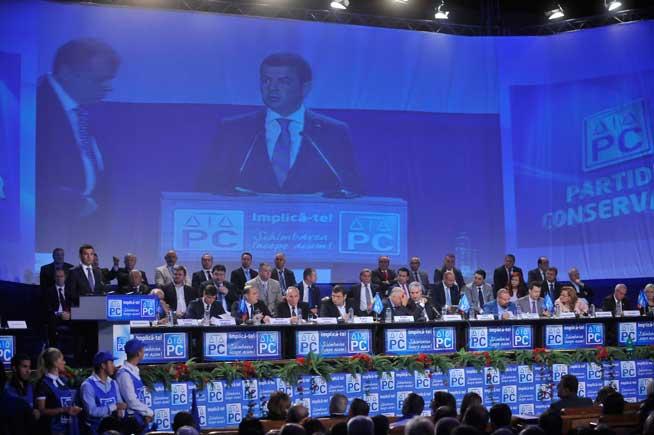 PC şi-a ales noii vicepreşedinţi. Conservatorii au adoptat rezoluţia de susținere a lui Ponta la prezidenţiale 
