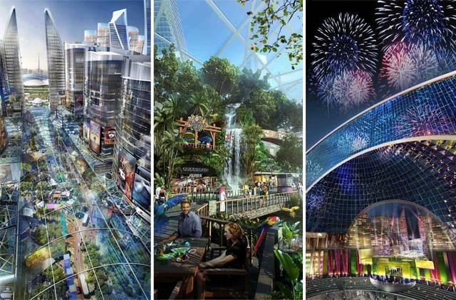 Proiect pentru construcţia celui mai mare mall din lume în Dubai