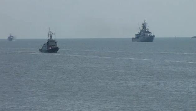 Nave NATO în Portul Constanţa. Militarii români şi străini vor căuta încărcături explozive pe fundul Mării Negre