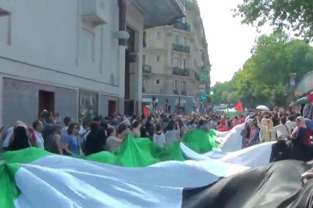 Manifestaţii pro-palestiniene în Europa. La Paris protestele au devenit violente