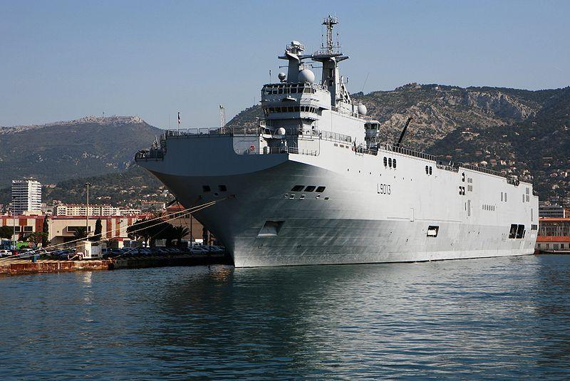 Va ajunge nava Mistral în Marea Neagră? România se apără doar cu vorbe şi nave vechi