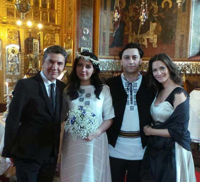 Andreea Berecleanu a petrecut la nunta fiicei iubitului ei, Constantin Stan