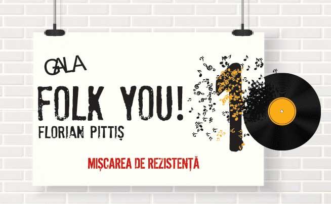 Gala Folk You! Florian Pittiş: 19 şi 20 septembrie, în Piaţa George Enescu
