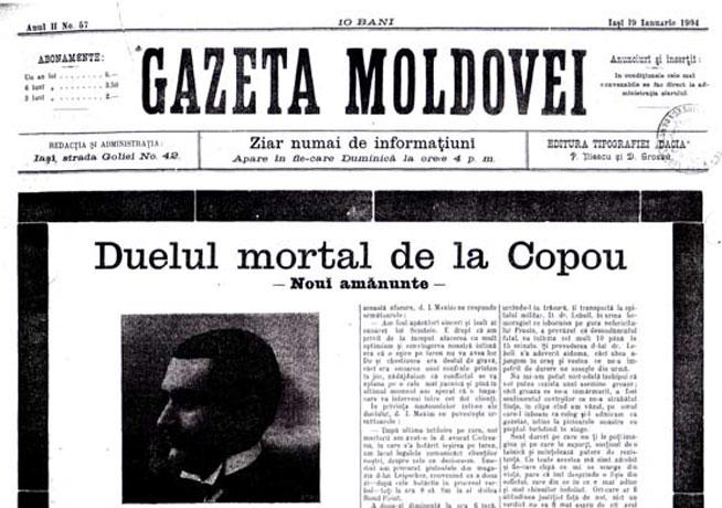 O tragedie românească: „Duelul mortal de la Copou“ (2)