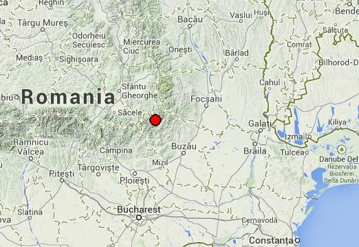Cutremur de 4 grade pe Richter, în Vrancea. Seismul s-a produs la o adâncime de 125 de kilometri