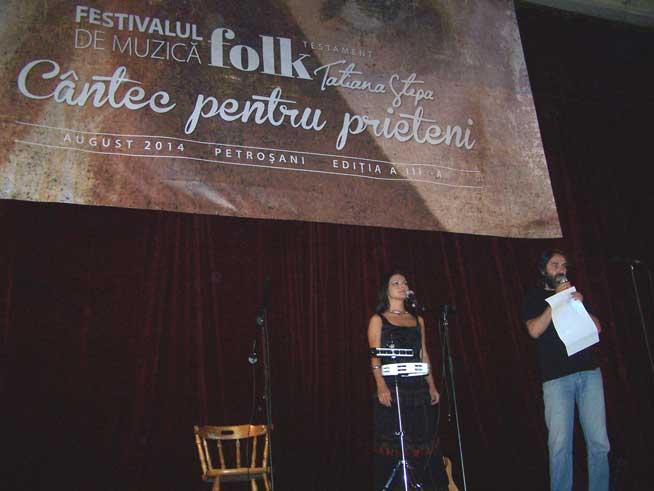 Tatiana Stepa, o învingătoare. ,,Cântec pentru prieteni”,  Petroşani, ediţia a treia 18491907