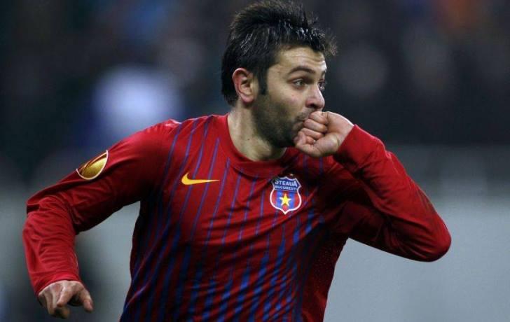 Raul Rusescu a revenit la Steaua. Atacantul va evolua în Ghencea până la finalul acestui sezon