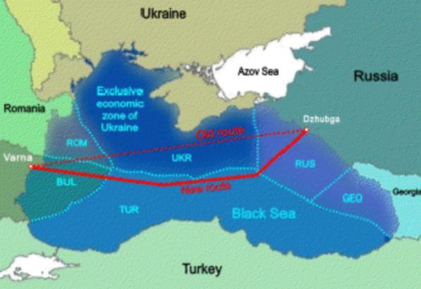 South Stream ocoleşte platoul continental românesc din Marea Neagră