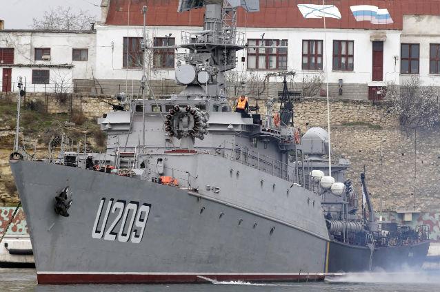 Navă de război ucraineană, aproape de autodistrugere în timpul unui exerciţiu NATO (VIDEO)