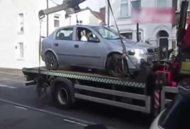 VIDEO. Români în Londra. Evadare SPECTACULOASĂ a unui şofer