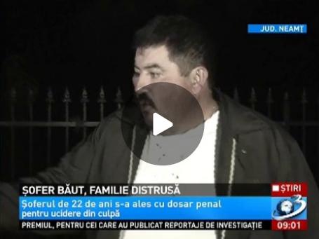  Un şofer BEAT a DISTRUS o familie în Neamţ